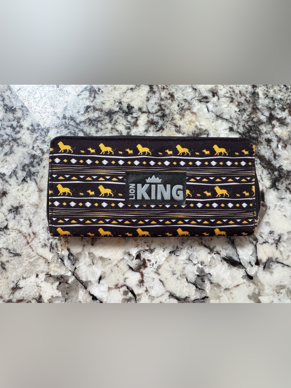 Lion King Black & Yellow wallet